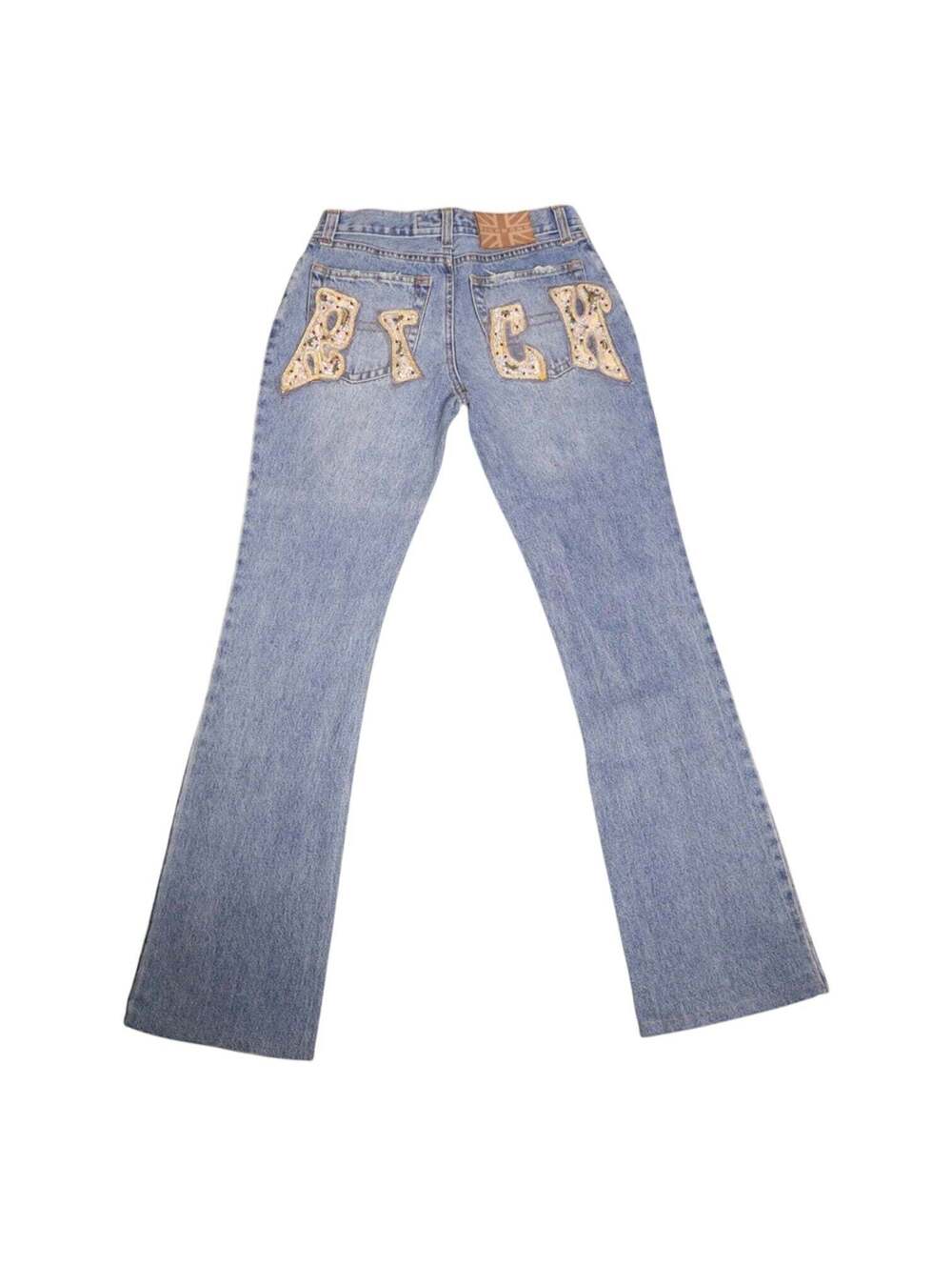 Y2K RICHMOND Sequin Bootcut Jeans (XS/S)